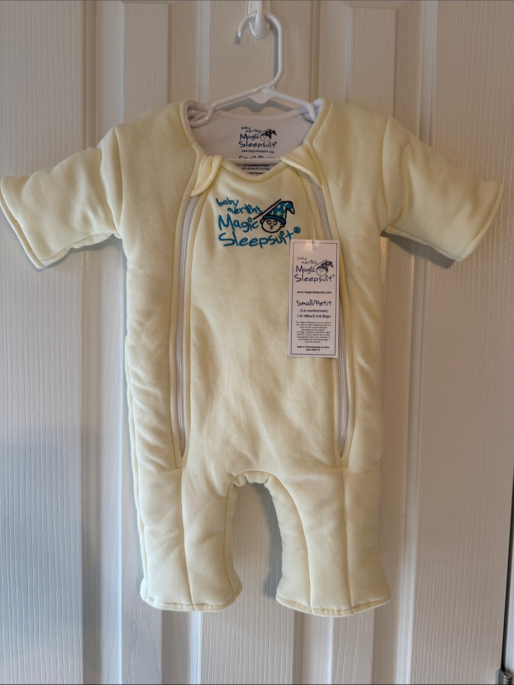 NWT Baby Merlin Magic Sleepsuit Yellow